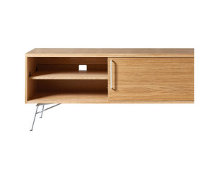 Ashburn (Balta furnitūra) televizoriaus staliukas